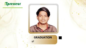 Bhushan Hekad | Software Engineer | Student Testimonial video | online video | iTpreneur