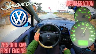 VW Sharan 1.9 TDI (2000) - POV Drive