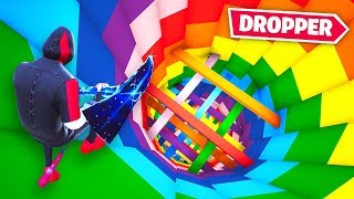 Can You Beat the *INSANE* Rainbow Dropper 2.0 In Fortnite!?