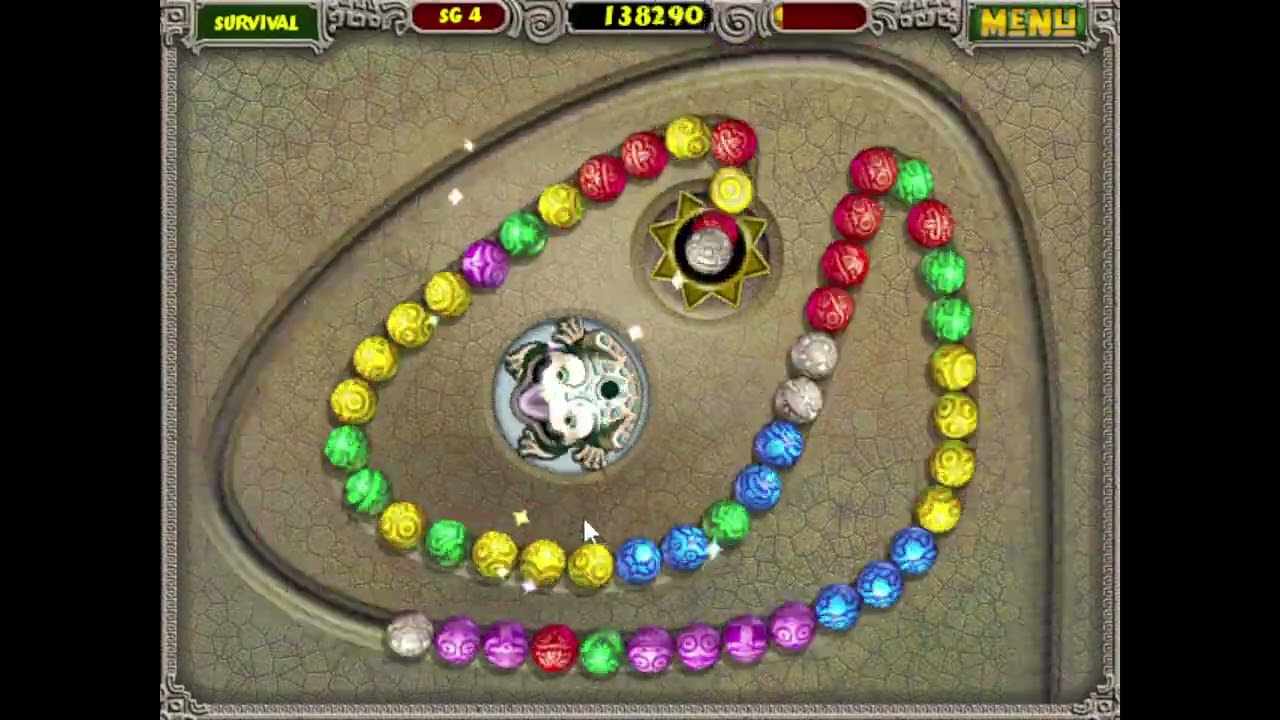Zuma Deluxe - Full Playthrough (100%) (8/10 - Gauntlet Mode Clean up (1/3))