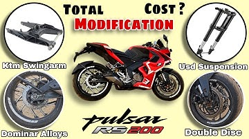 Usd Suspension Modification Cost | Dual Disc Modification Cost | Pulsar RS 200