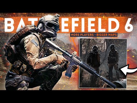 Battlefield 6 has "Maps with Unprecedented Scale" & "More Players than ever before" Says EA CEO!