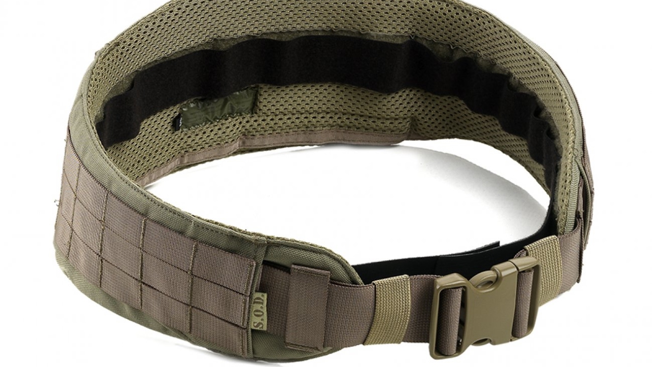 SOD GEAR - SPECTRE DIRECT ACTION BATTLE BELT MK2 + BDU BELT - YouTube