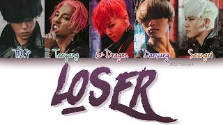 Video thumbnail of "BIGBANG (빅뱅) - LOSER (Color Coded Lyrics Eng/Rom/Han)"