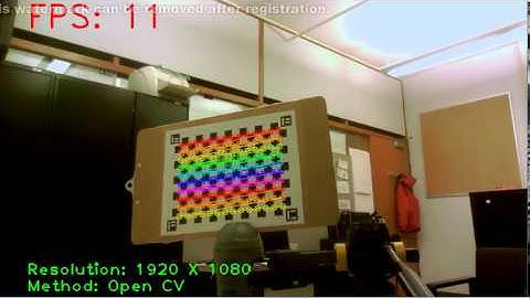 fast corner detection using marker chessboard.