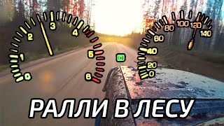 Догони оффроадспб если сможешь! Ралли в лесу.