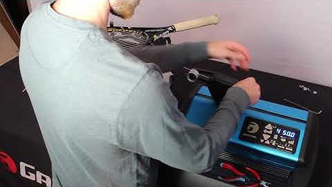 Unboxing the GAMMA XLT Stringing Machine