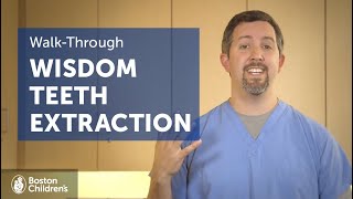 Patient Walk-through of Wisdom Teeth Extraction | Boston Children's Hospital thumbnail