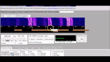 WebSDR is a Software-Defined Radio receiver connected to the internet