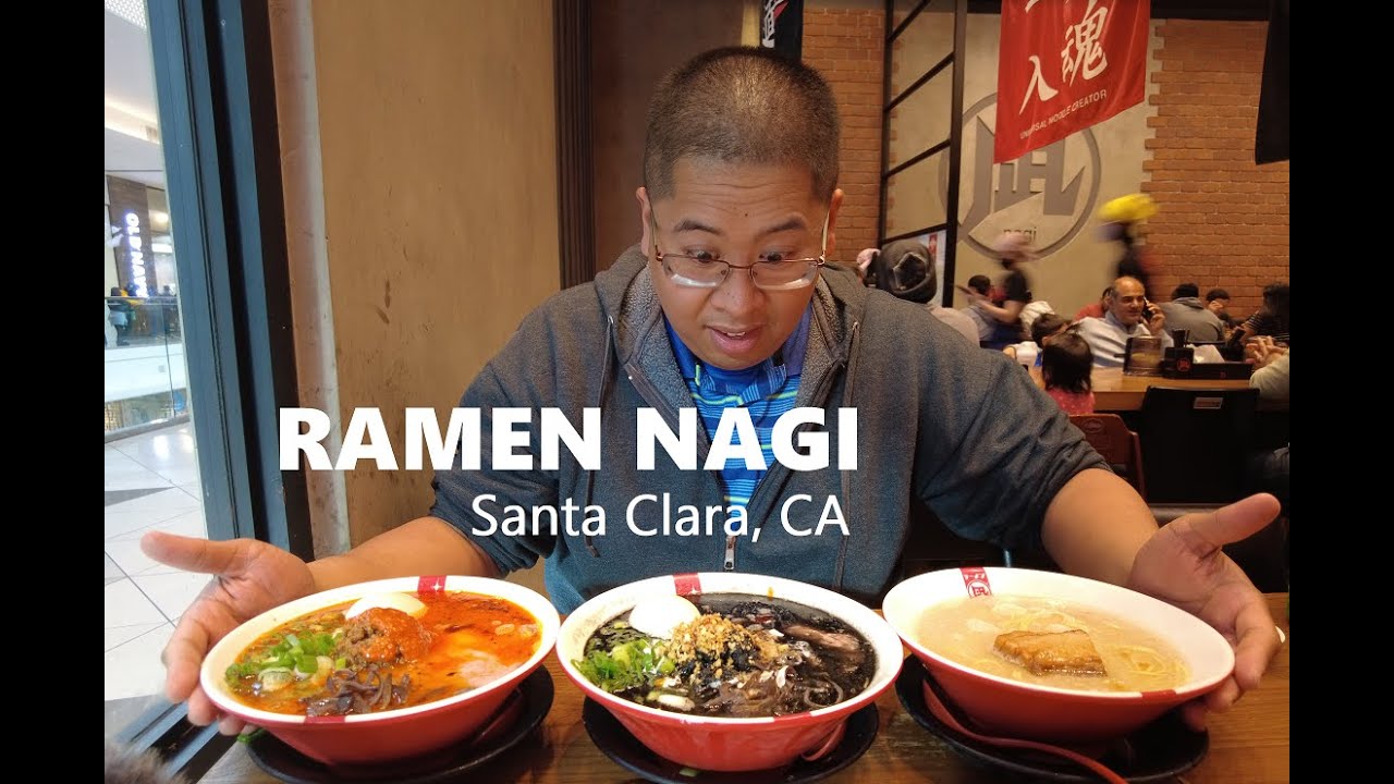 WHAT TO EAT l Ramen Nagi - SANTA CLARA, CA in Westfield Valley