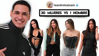 20 CHICAS VS 1 HOMBRE - LEANDRO LOAIZA