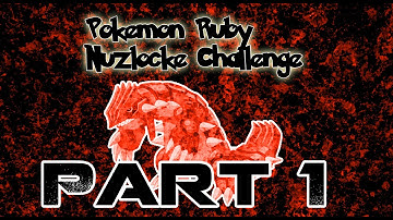 Pokemon Ruby Nuzlocke Challenge - Part 1