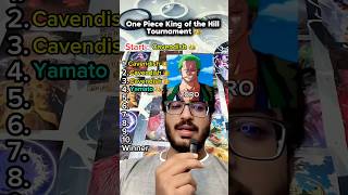 One Piece King of the Hill Tournament 👑 #onepiece #anime #shorts #luffy #zoro