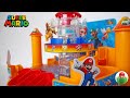 クッパ城からピーチを救え！マリオおもちゃぐるぐるキャッスルランドで遊ぼう！5つのステージを大冒険！Super Mario Toys
