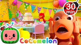 How to Throw an Animal Birthday Party | CoComelon Animal Time - Learning with Animals