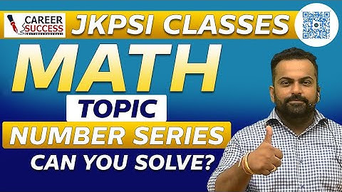 JKPSI Math Class | Number Series | How to solve ? JKP SUB INSPECTOR CLASSES
