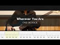 ONE OK ROCK - Wherever You Are - Bass Cover