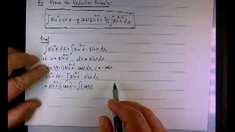 Proof of the Reduction Formula.mp4