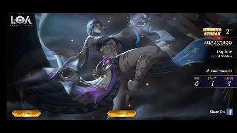 Legend of Ace (Android/iOS) - Daphne High Damage Build & Gameplay!