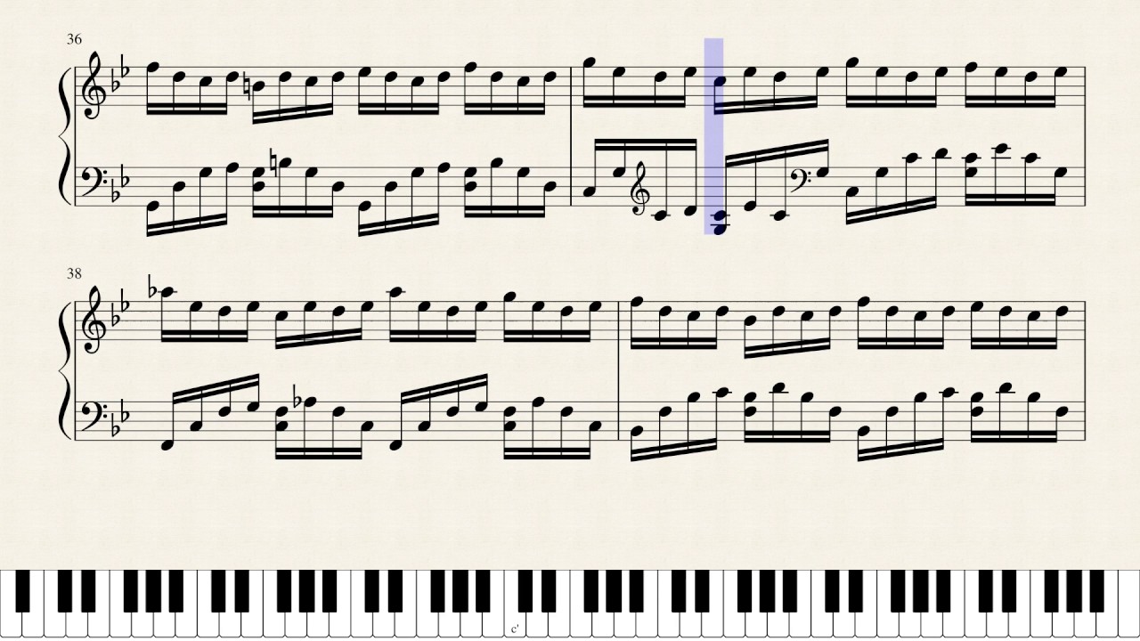alias Terraplén Pico Luo Ni - G Minor Bach (From Piano Tiles 2) - YouTube
