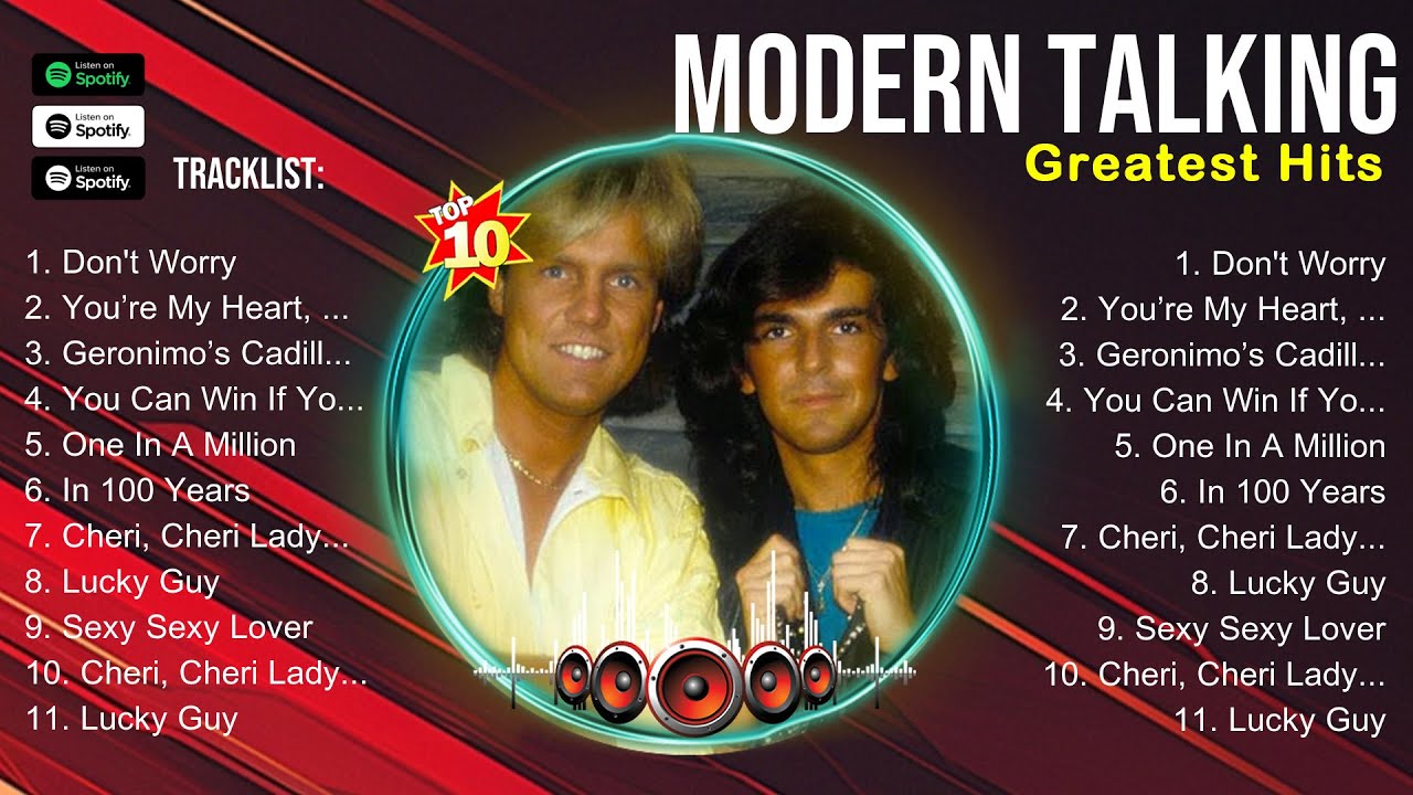 Modern Talking 🔥 Modern Talking Top Songs 🔥 Modern Talking Full