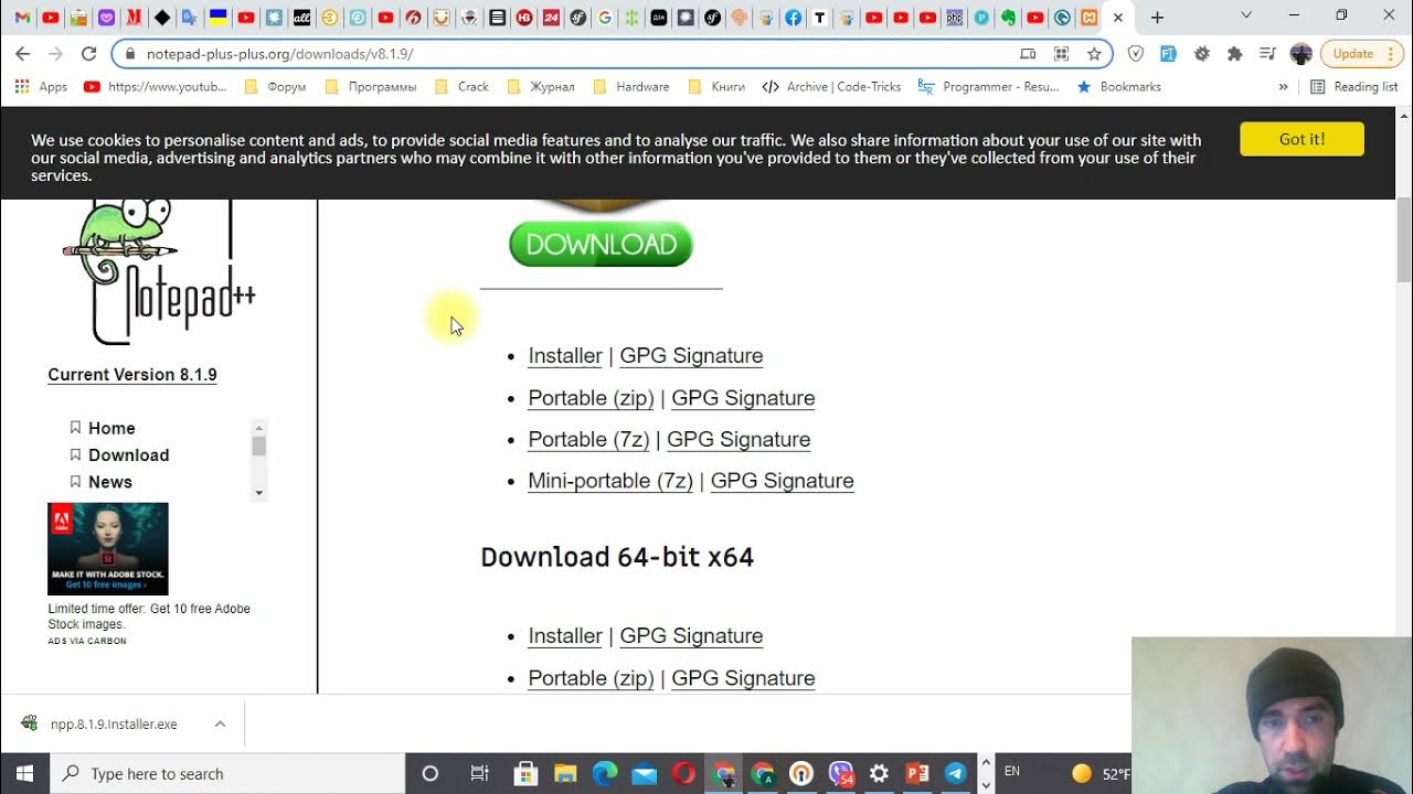 PHP for Beginners - lesson 2 - How to install Notepad++ - YouTube