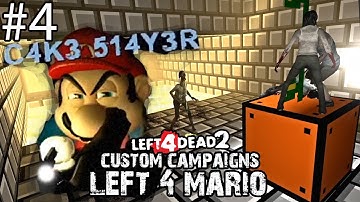 Left 4 MARIO: Part 4 -A FIREY END- (L4D2 Custom Campaigns)