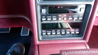 Cadillac Clear codes 2 Checking Clearing Diagnostic Codes On An 84 Cadillac Deville