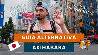 Ruta ALTERNATIVA por el barrio de AKIHABARA en TOKIO con Localizaciones | JAPÓN menos CONOCIDO