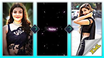 Naino Wale ne chada.. 🥰 // editing Tutorial xml 💫// Alight motion video editing xml/ #xreditor #xml