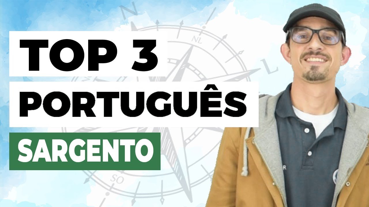 OS 3 TEMAS MAIS COBRADOS EM PORTUGUÊS - PROVA PARA SARGENTO