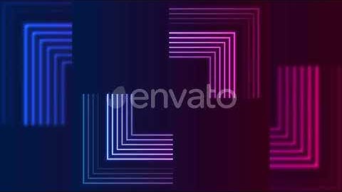 Bright Laser Neon Technology Arrows Motion Graphics