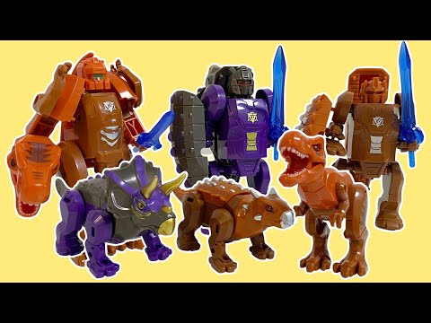 DINO MAX + Dinosaur toy Episodes 30minㅣleopang For Children 레오팡 다이노맥스 장난감 놀이