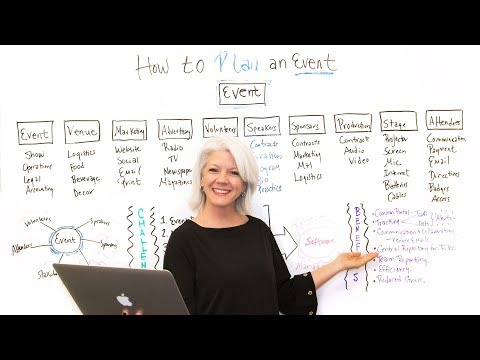 Video: How To Organize An Event In