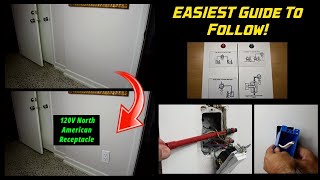 How To Add An Electrical Outlet From A Light Switch!