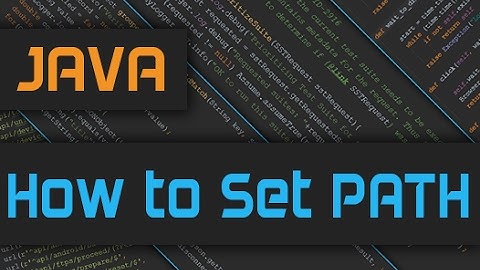 How to set JAVA Path on Windows 10