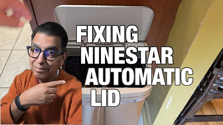 Fix the Ninestar Automatic Lid Not Opening Properly