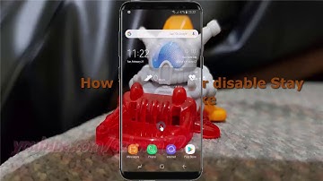 Android Nougat : How to Enable or disable Stay awake in Samsung Galaxy S8 or S8+