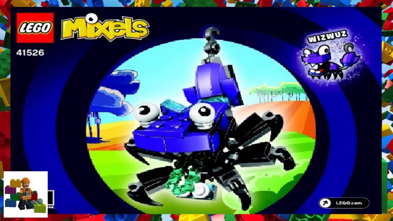 LEGO Instructions - Mixels - 41526 Wizwuz (Series 3) - YouTube
