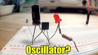 how to make a single transistor oscillator