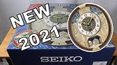 Seiko QXM386BRH Melodies in Motion Musical Clock -- Gadgetify - YouTube