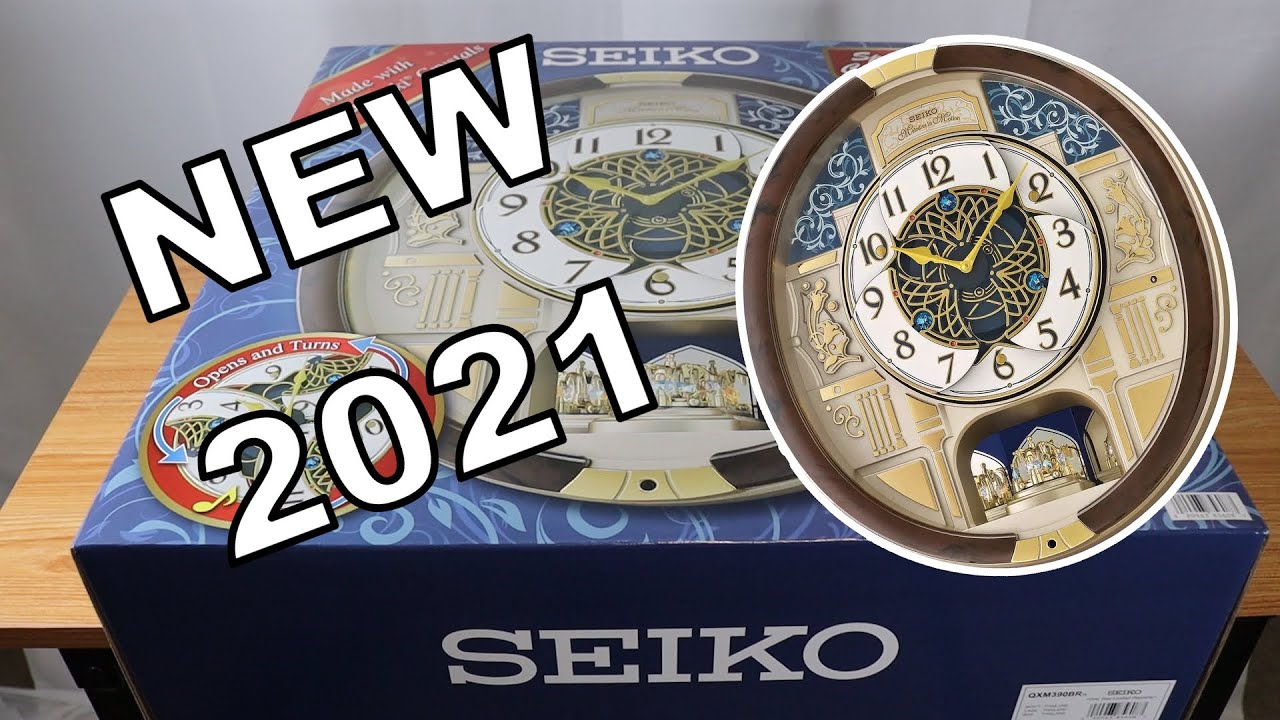 Seiko melodies in motion 2021 review QXM390BRHZ - YouTube