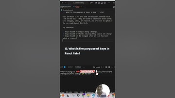Why Keys Are So Important in React Lists? | React JS Explained in 60 Seconds