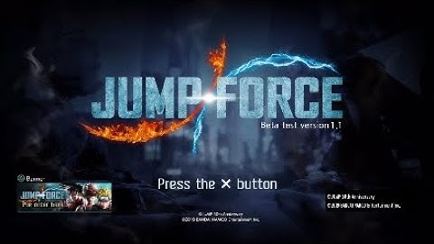 Jump Force Beta Highlights