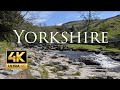 Yorkshire Dales National Park England 4K Drone Video