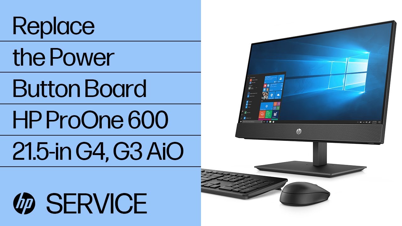 Ordinateur All in One HP ProOne 600 Core i3 - 3,7 GHz - SSD - Ordinateurs