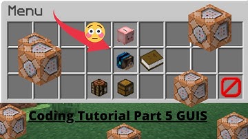 Coding Tutorial on Creative+ Part 5: How to Make a CUSTOM GUI (OLD) | Mineland Network Minecraft