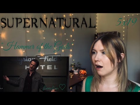Supernatural 5x19 - "Hammer Of The Gods" Reaction