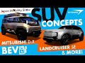 2025 electric Land Cruiser SE | Mitsubishi D:X | Suzuki eVX | Nissan Hyper Punk|&amp; more