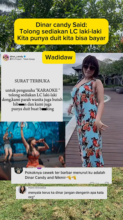 Dinar candy mode bar bar pengen booking LC laki laki #dinarcandy #djdinarcandy